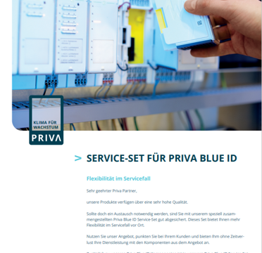 Flyer Priva Service Set 2021